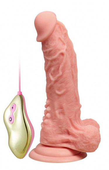 Телесный ротатор-реалистик Turbo Boost Garrett - 19,5 см.