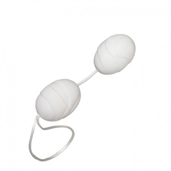 Белые вагинальные шарики Lavender 