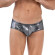 Серебристые трусы-брифы Chakra Latin Brief