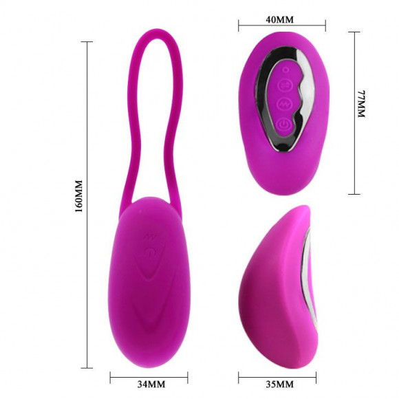 Виброяйцо с дистанционным управлением Dave