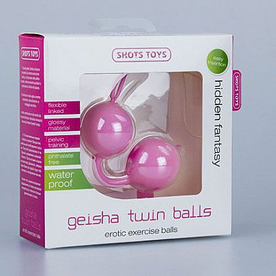 Розовые вагинальные шарики Geisha 