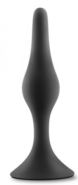 Черная анальная пробка Beginner Plug Small - 8,2 см.