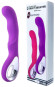 Фиолетовый вибратор для массажа точки G - 20 см.