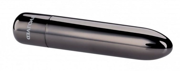 Черная вибропуля Real Simple - 10 см.