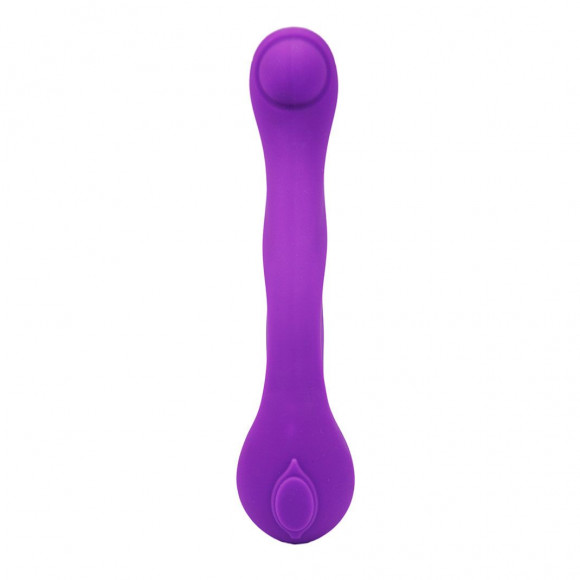 Фиолетовый вибратор для стимуляции точки G Venus - 20,3 см.