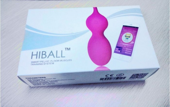 Вагинальный шарик-тренажер HiBall-1, совместимый с гаджетами iOs и Android 