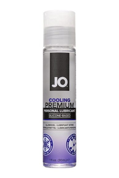 Охлаждающий лубрикант на силиконовой основе JO Premium COOLING - 30 мл.