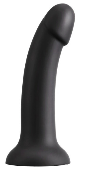 Черный женский страпон Strap-on Set: трусики и насадка