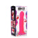 Розовый гибкий фаллоимитатор Squeeze-It Wavy Dildo - 18,3 см.