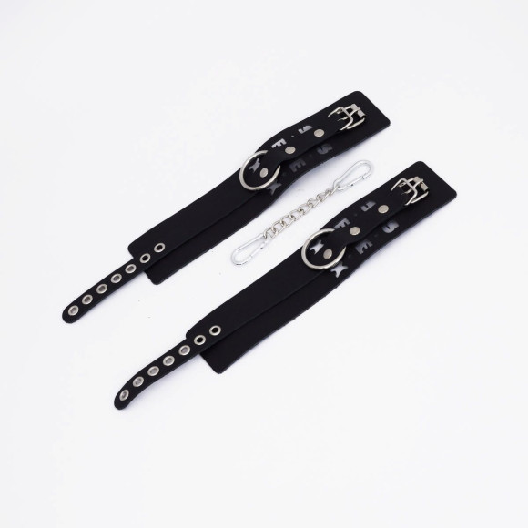 Черные кожаные оковы Sex