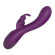 Фиолетовый вибратор-кролик Craybit Rabbit Vibrator - 21 см.