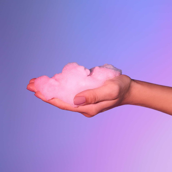 Массажная хрустящая пенка Tickle My Body Cherry Blossom с ароматом вишневого цвета - 150 мл.