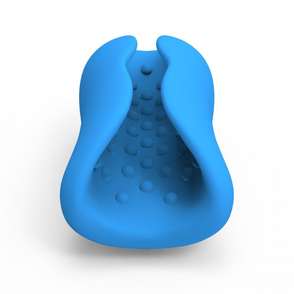 Голубой мастурбатор открытого типа Utopia Beads