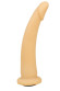Телесная гладкая насадка-фаллоимитатор Harness - 20 см.