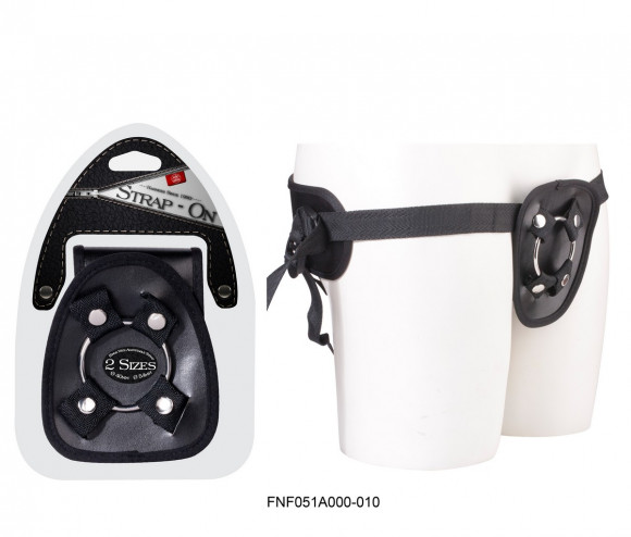 Чёрные трусики для страпона Strap-On