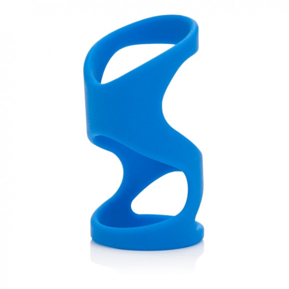 Набор насадок на пенис голубого цвета Posh Silicone Lovers Cages