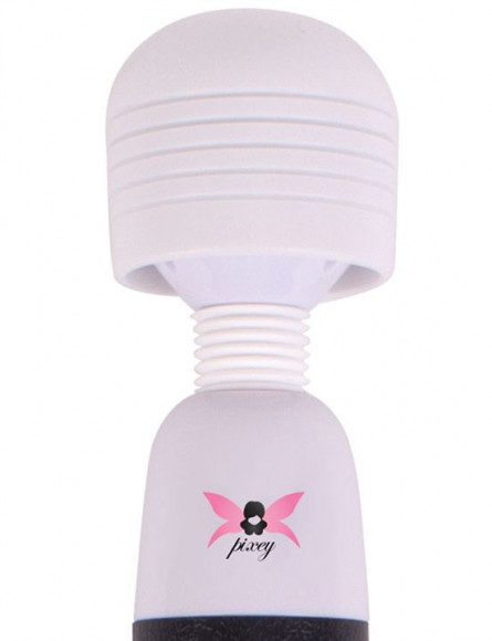 Бело-черный, работающий от USB вибромассажёр Black Edition - 32 см.