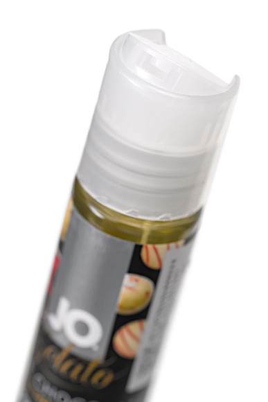 Лубрикант с ароматом трюфелей из белого шоколада и малины JO GELATO WHITE CHOCOLATE RASPBERRY TRUFFLE - 30 мл.