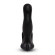 Черный анальный стимулятор с вращением и вибрацией 360 Plug - 13 см.