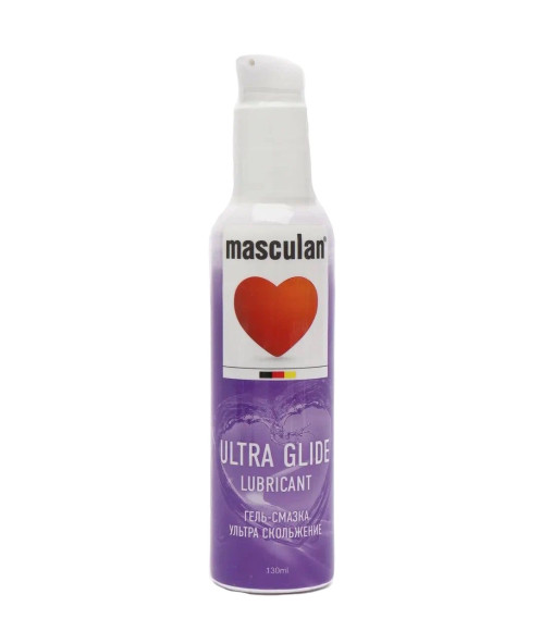 Гель-смазка на водной основе Masculan Ultra Glide - 130 мл.