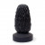 Чёрный анальный стимулятор  Шишечка 