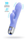 Сиреневый вибратор с клиторальной стимуляцией Crocus - 17,5 см.