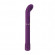 Фиолетовый вибратор с загнутым кончиком i9 Teaser Exciters - 17 см.
