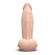Телесный анальный фаллоимитатор Slipskin 7’’ Girthy - 17,8 см.