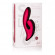 Двойной красный вибратор Silhouette S15 - 20 см.