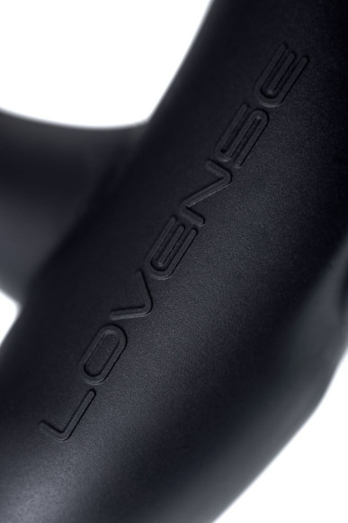 Черный вибростимулятор простаты Edge 2 - 12,4 см.