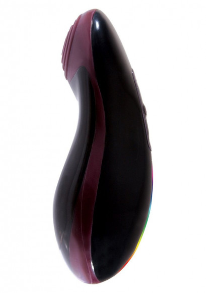 Черный вибратор-мышка для клиторальной стимуляции и массажа Bliss