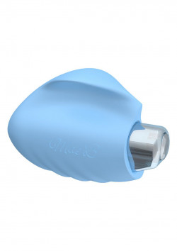 Голубой вибратор Soft Touch Finger Vibe 