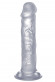 Прозрачный фаллоимитатор Realistic Cock 9  - 23,5 см.