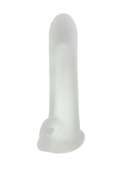 Белый фаллоудлинитель Titan - 16,5 см.