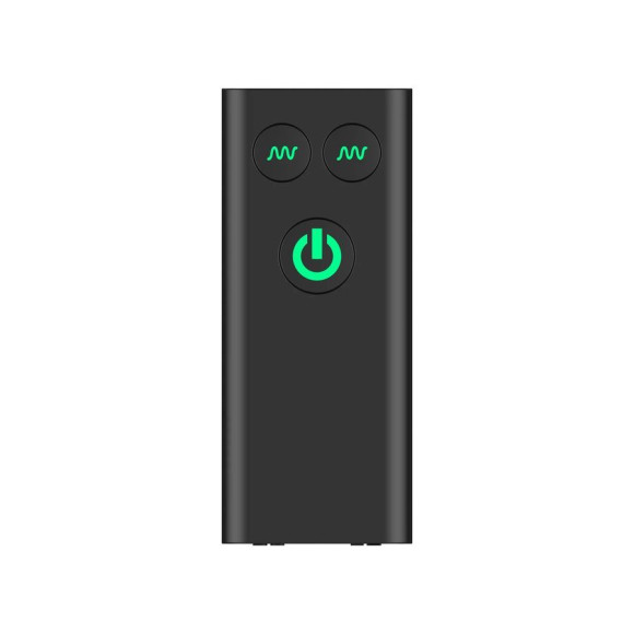 Черный вибростимулятор Nexus Bendz Prostate Edition - 14,1 см.