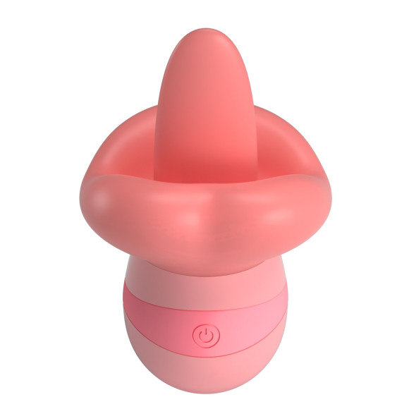 Розовый клиторальный стимулятор Kylee