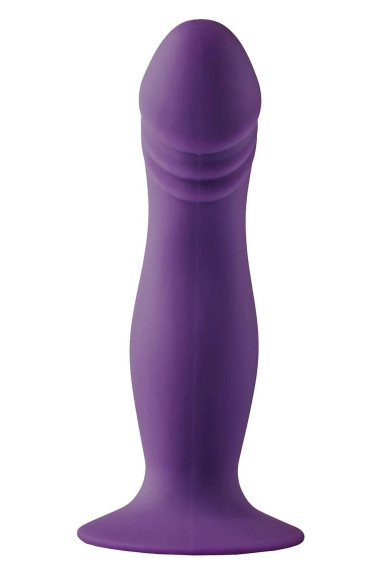Фиолетовый фаллоимитатор Pleasure Dildo - 14,6 см.