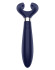 Синий вибромассажер для пар Satisfyer Endless Fun