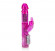 Розовый водонепроницаемый вибромассажер JACK RABBIT