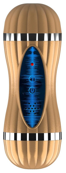 Мастурбатор-вагина с вибрацией в колбе Bevis