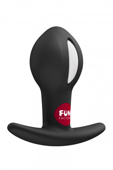 Черная анальная пробка B Ball Uno - 7,3 см.