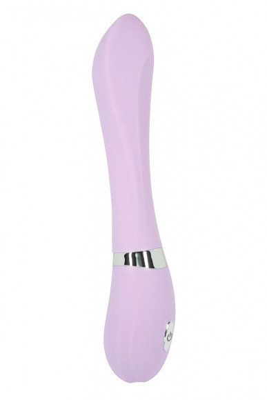 Розовый вибратор OVO F14 для G-стимуляции