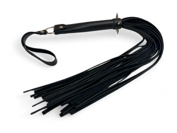 Черная плеть с шипами Risky Arsenal - 55 см.