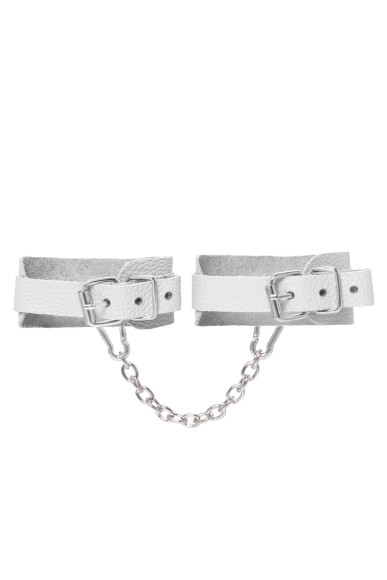 Белые мини-оковы со скруглёнными углами