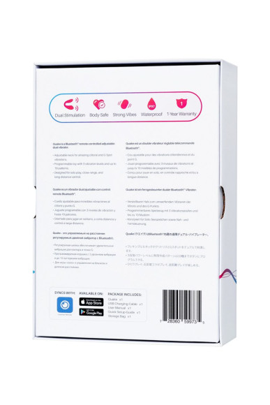 Ярко-розовый многофункциональный стимулятор для пар Dolce