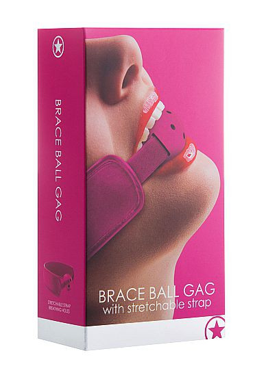 Кляп Brace Balll Pink