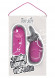 Лиловое виброяйцо-зайчик FUNKY BUNNY VIBRETTE - 8 см.