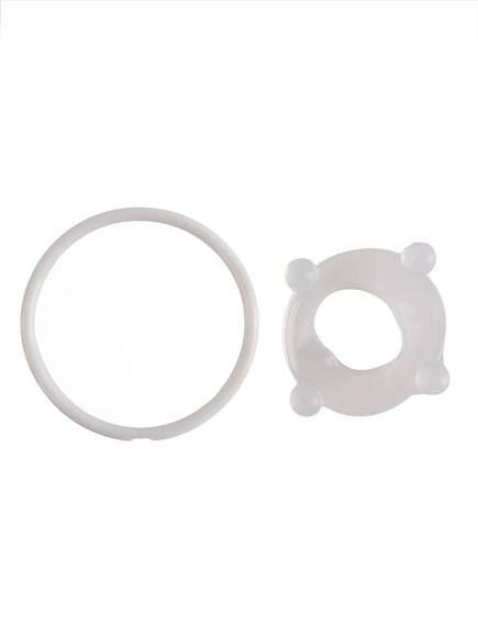 Эрекционное кольцо с 4 стимулирующими шариками