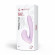 Сиреневый вибратор с возвратно-поступательными движениями и нагревом Minaka