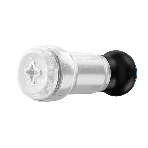 Набор PowerBlow & Feel Pocket Stroker Crystal: мастурбатор и интерактивная насадка